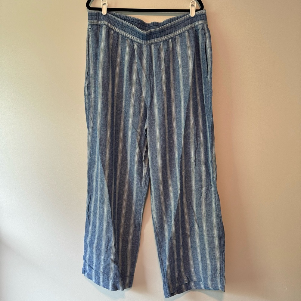 Old Navy women’s wide leg linen pants